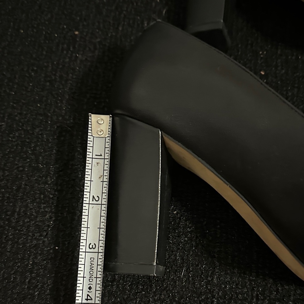 Franco Sarto Classic Black Heels - Picture 7 of 9